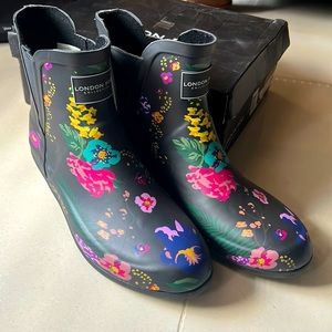 London Fog Rain Booties